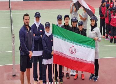تیم های دختران و پسران ایران قهرمان و نایب قهرمان تینس تیمی زیر 12 سال غرب آسیا شدند