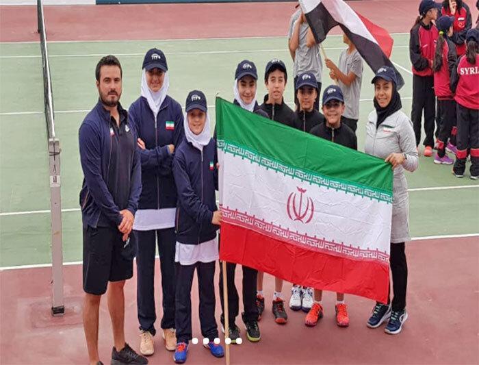 تیم های دختران و پسران ایران قهرمان و نایب قهرمان تینس تیمی زیر 12 سال غرب آسیا شدند