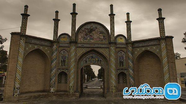 دروازه ارگ سمنان، جا مانده از تاریخ تصاویر دروازه ارگ سمنان، جا مانده از تاریخ