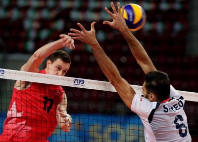 ناکامی والیبال ایران با شکست برابر کانادا
