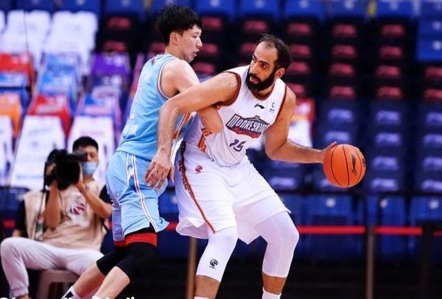 ستاره بسکتبال ایران برترین بازیکن هفته شد