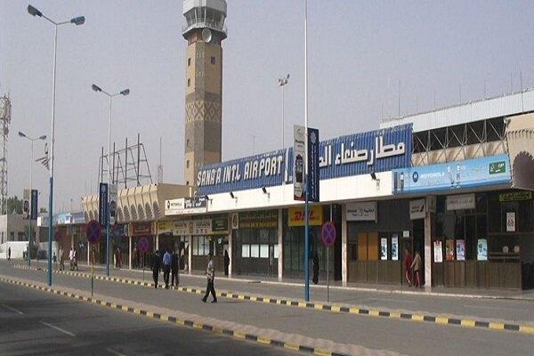 حمله جنگنده های ائتلاف سعودی به فرودگاه صنعا