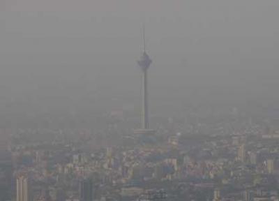 آسمانی غبارآلود در کلانشهرهای کشور تا پنج روز آینده