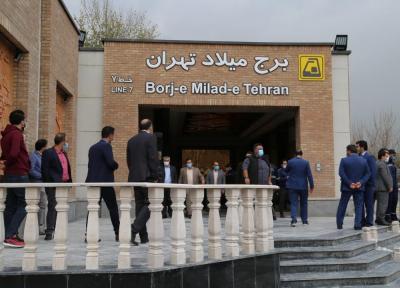 ایستگاه برج میلاد کامل ترین ایستگاه مترو ایران ، محمد: 50 درصد خطوط مترو توسط قرارگاه خاتم ساخته می گردد