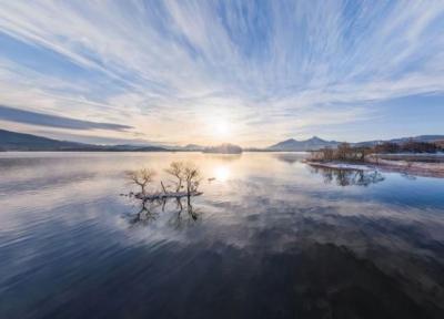 با تور مجازی از دریاچه هیبارا در ژاپن بازدید کنید