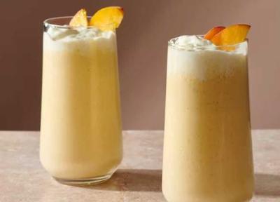 طرز تهیه میلک شیک هلو با بستنی خوشمزه و متفاوت